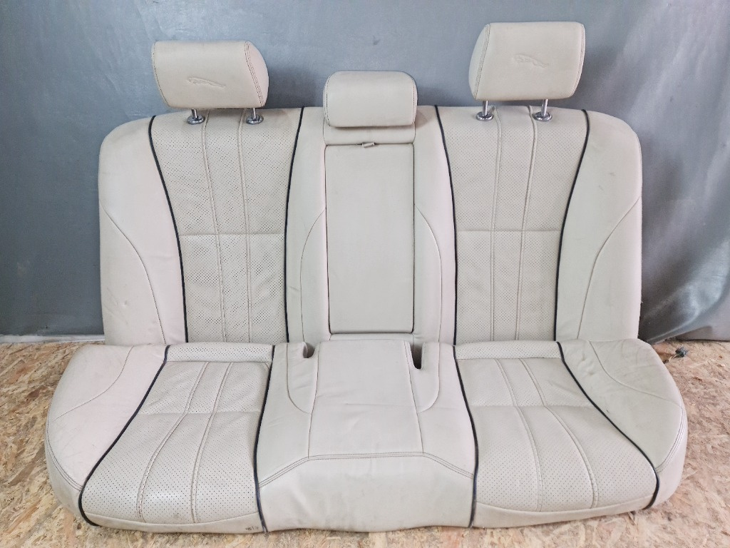 Scaune auto interior alb/piele Jaguar XF