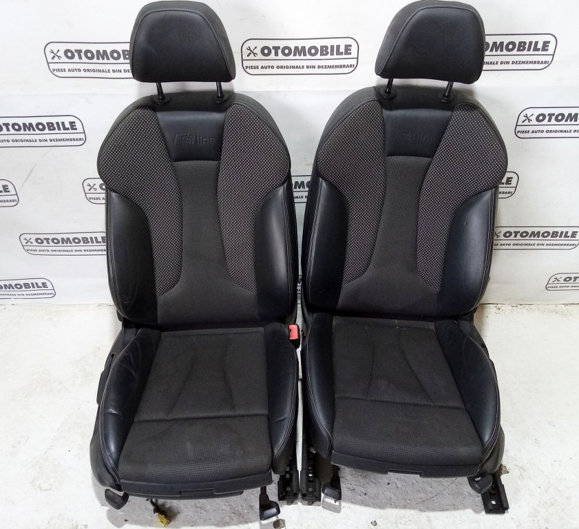 Scaune fata + bancheta spate interior S-Line Audi A3 8V Hatchback [Fabr 2013-2018]