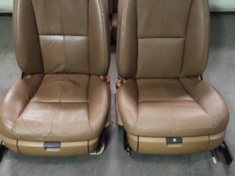 Scaune Interior complet piele maro Mercedes S W221 long 2005-2009