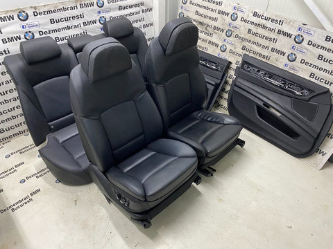 Scaune interior Confort piele neagra Recaro sport BMW F01 seria 7