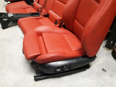 Scaune-Interior sport piele rosie Bmw E92 COUPE