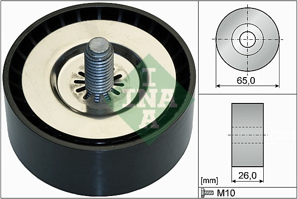 Schaeffler INA Rola ghidare/conducere, curea transmisie 532073610 compatibil cu HOLDEN CAPTIVA 7 Gen. II (CG) 2011 2012 2013 2014 2015 2016 2017 2018