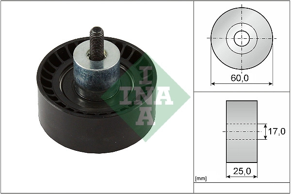 Schaeffler INA Rola ghidare/conducere, curea distributie 532099710 la VOLVO XC90 II (256) 2019 2020 2021 2022 2023 2024 2025