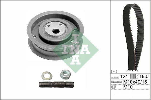 Schaeffler INA Set curea de distributie 530016210 model PORSCHE 924 XJ; XK 1984cc 125cp 92kW 1975 1976 1977 1978 1979 1980 1981 1982 1983 1984 1985 1986 1987 1988 1989