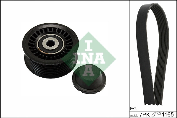 Schaeffler INA Set curea transmisie cu caneluri 529056410 la DACIA SANDERO III H4D 480 999cc 101cp 74kW 2021 2022 2023 2024 2025