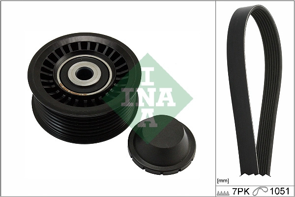 Schaeffler INA Set curea transmisie cu caneluri 529048610 la masina DACIA DUSTER Autoutilitara/SUV H4M 730; H4M 738 1598cc 115cp 84kW 2015 2016 2017 2018 2019 2020