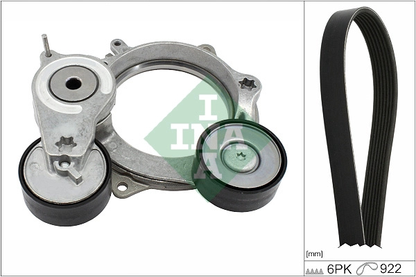 Schaeffler INA Set curea transmisie cu caneluri 529057410 la AUDI Q8 (4MN, 4MT) DHXA; DPXA 2967cc 286cp 210kW 2018 2019 2020 2021 2022 2023