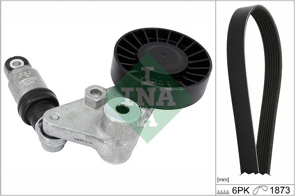 Schaeffler INA Set curea transmisie cu caneluri 529020110 model OPEL ASTRA G hatchback (T98) Y 22 DTR 2172cc 125cp 92kW 1998 1999 2000 2001 2002 2003 2004 2005