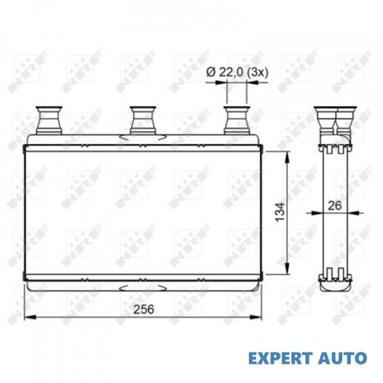 Schimbator caldura, incalzire habitaclu BMW 5 (E60) 2003-2010 #3 06006341