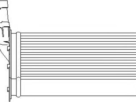 Schimbator caldura, incalzire habitaclu Citroen XANTIA (X1), Citroen ZX (N2), PEUGEOT 306 hatchback (7A, 7C, N3, N5) - TOPRAN 721 417