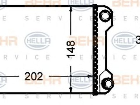 Schimbator caldura incalzire habitaclu FIAT PUNTO 99- - Cod intern: W20091722 - LIVRARE DIN STOC in 24 ore!!!