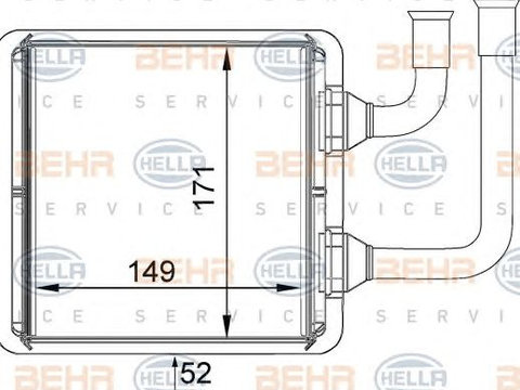 Schimbator caldura incalzire habitaclu FORD S-MAX (WA6) - Cod intern: W20091747 - LIVRARE DIN STOC in 24 ore!!!