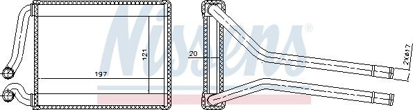 Schimbator caldura. incalzire habitaclu Heater KIA PICANTO I 1.0-1.1LPG 04.04-09.11 KIA PICANTO (SA), Hatchback, 04.2004 - Nissens 77537