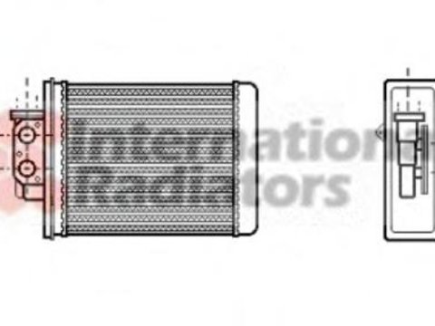 Schimbator caldura, incalzire habitaclu MAZDA TELSTAR II (GC), MAZDA TELSTAR II hatchback (GC) - VAN WEZEL 27006067