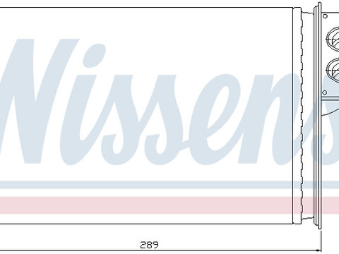 Schimbator caldura, incalzire habitaclu PEUGEOT 307 2000-2009 NISSENS 72943