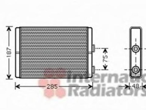 Schimbator caldura, incalzire habitaclu PEUGEOT 807 (E), Citroen C8 (EA_, EB_), LANCIA PHEDRA (179) - VAN WEZEL 17006325