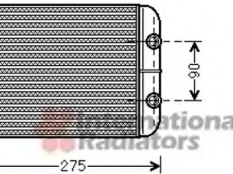 Schimbator caldura, incalzire habitaclu PORSCHE CAYENNE (955), VW TOUAREG (7LA, 7L6, 7L7), AUDI Q7 (4L) - VAN WEZEL 58006301