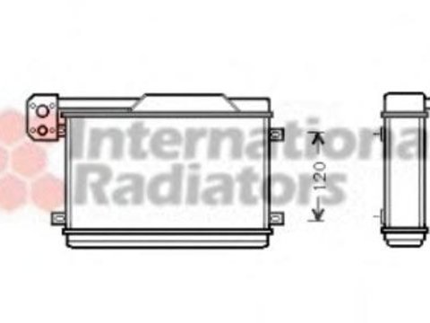 Schimbator caldura, incalzire habitaclu SAAB 90 limuzina, SAAB 900 Cabriolet, SAAB 900 hatchback - VAN WEZEL 47006013