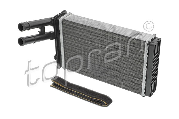 Schimbator caldura, incalzire habitaclu TOPRAN 107 407 pentru SKODA SUPERB I (3U4) 2001-2008