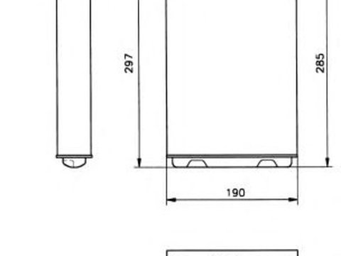 Schimbator caldura incalzire habitaclu VOLVO 740 83-92, 940 90-94, 960 90- - Cod intern: W20091823 - LIVRARE DIN STOC in 24 ore!!!