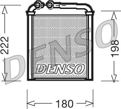 Schimbator caldura, incalzire habitaclu VW GOLF PLUS V (5M1, 521) DENSO DRR32005