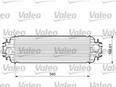 Schimbator de caldura 817554 VALEO pentru Renault Trafic Opel Vivaro Nissan Primastar