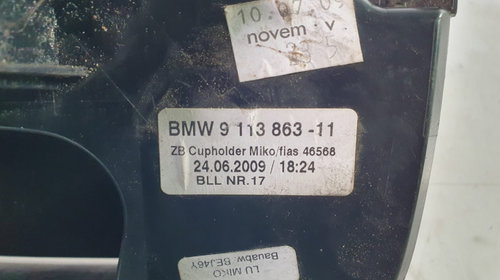 Scrumiera 9113863-11 BMW Seria 7 F01/F02