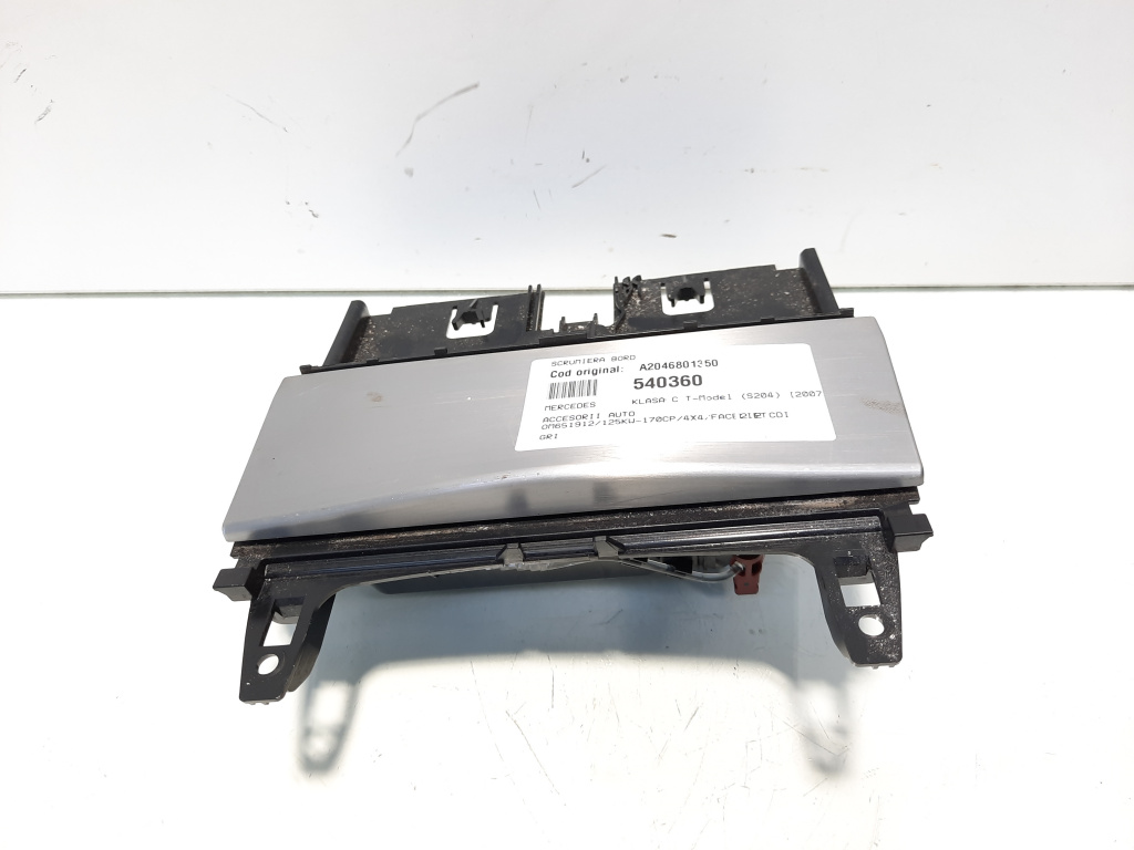 Scrumiera bord, cod A2046801350, Mercedes Clasa C T-Model (S204) (id:540360)