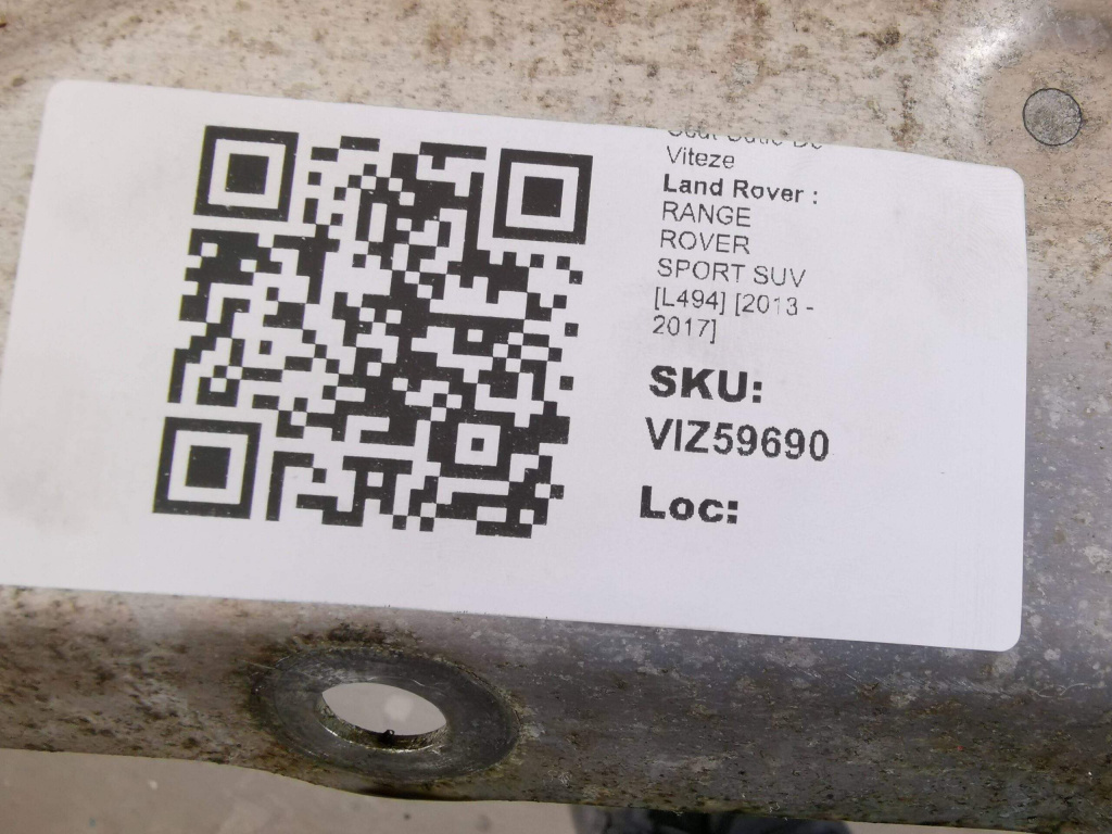 Scut Cutie De Viteze Land Rover RANGE RO