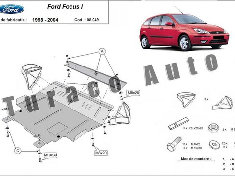 Scut metalic motor Ford Focus 1 1998 - 2004