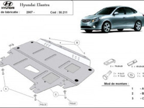 Scut metalic motor Hyundai Elantra 2007-2011