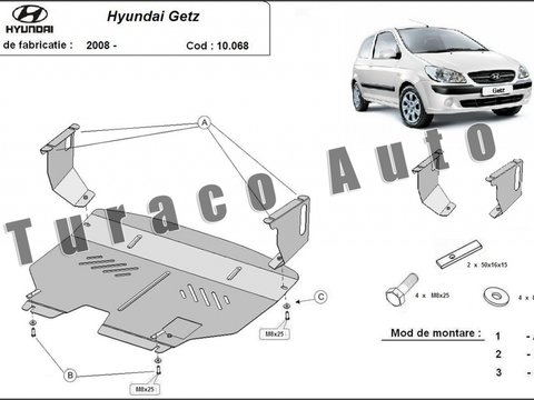 Scut metalic motor Hyundai Getz 1.1 , 1.3 , 1.6 , 2008-2017