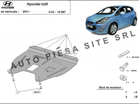 Scut metalic motor Hyundai ix20 fabricat incepand cu 2011 APS-10,067 piesa NOUA