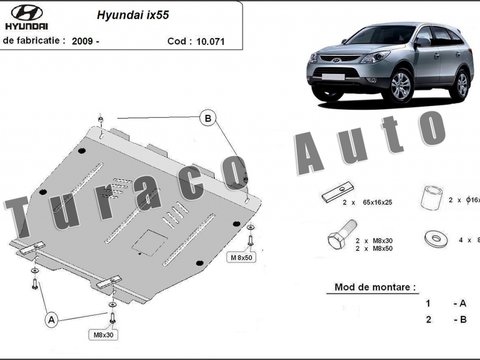 Scut metalic motor Hyundai ix55 2.0 Crdi, 2.0 Mpi , 2WD, 4WD, 2009-2017