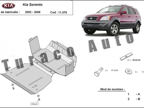 Scut metalic motor Kia Sorento 2002 - 2006