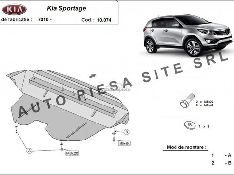 Scut metalic motor Kia Sportage (SL) fabricata incepand cu 2010 APS-10,074 piesa NOUA