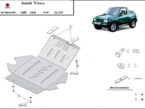 Scut metalic motor Suzuki Vitara 1988-1999