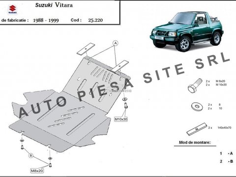 Scut metalic motor Suzuki Vitara fabricat in perioada 1988 - 1999 APS-25,220 piesa NOUA