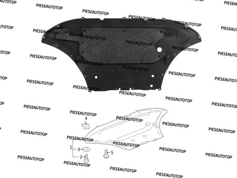 Scut motor Audi Q7 2015-2019 NOU 4M0825235AL (PARTEA DIN FATA)