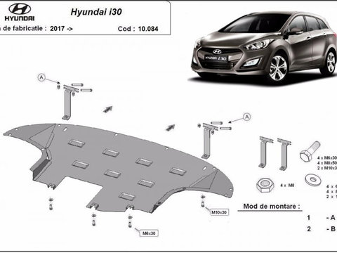 Scut motor metalic Hyundai I 30 III 2017-prezent