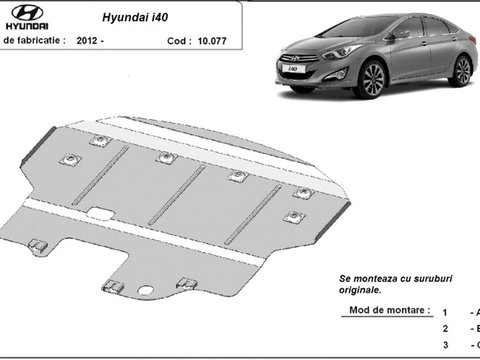 Scut motor metalic Hyundai I 40 V 2011-2015