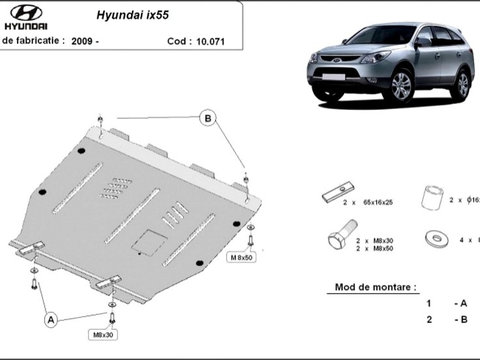 Scut motor metalic Hyundai IX 55 2009-2015