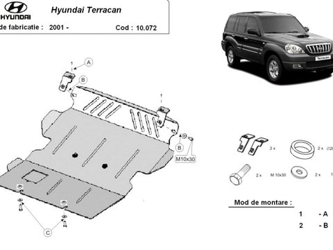 Scut motor metalic Hyundai Terracan 2002-2007