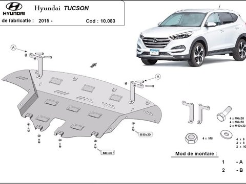 Scut motor metalic Hyundai Tucson 2015-2020