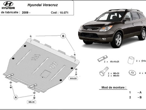 Scut motor metalic Hyundai Veracruz 2009-2015