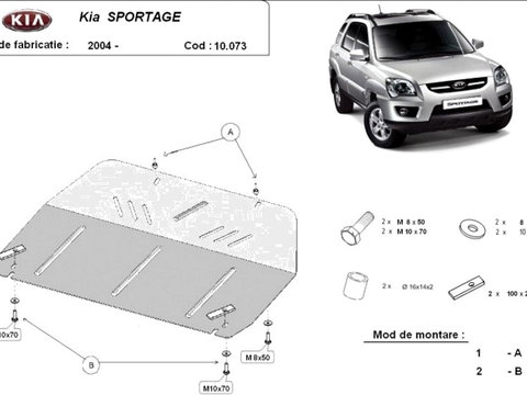 Scut motor metalic Kia Sportage 2004-2010