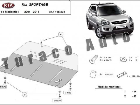 Scut motor metalic Kia Sportage 2004-2010