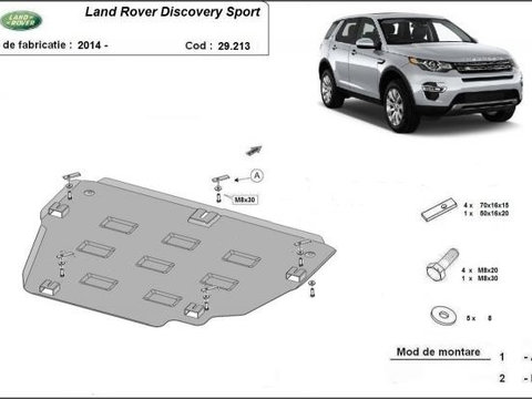 Scut motor metalic Land Rover Discovery Sport 2015-prezent