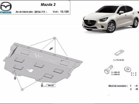 Scut motor metalic Mazda 2 2015-prezent