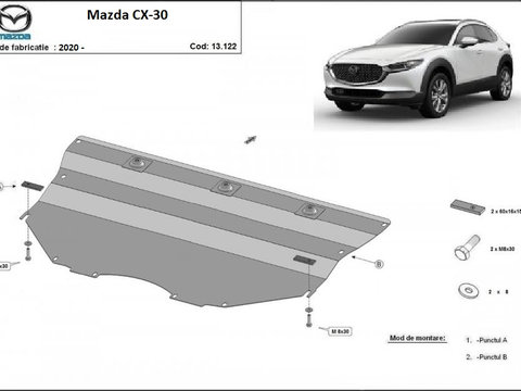 Scut motor metalic Mazda CX-30 2019-prezent